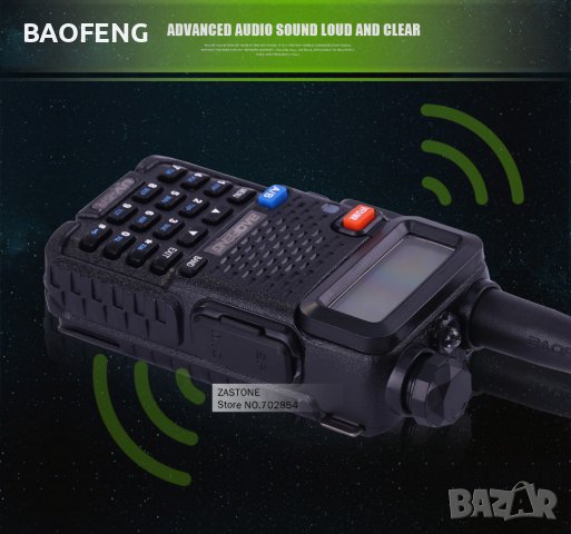 Нови 4 броя Двубандова радиостанция UV-5R baofeng 5R 5 или 8w  от вносител, снимка 11 - Друга електроника - 37765265