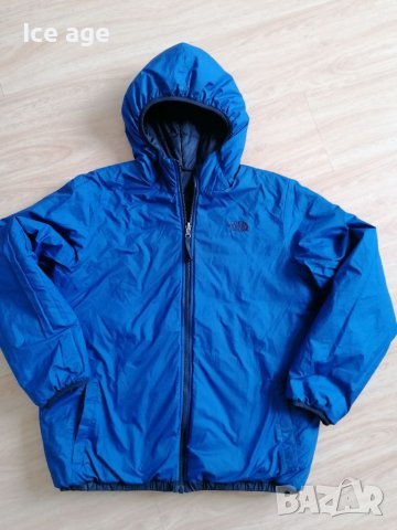 The north face двулицево яке размер по етикет хл boy, s мъжко, снимка 2 - Якета - 40421638