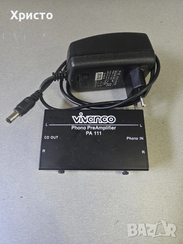 Vivanco pa 111 mm Riaa грамофонен предусилвател
