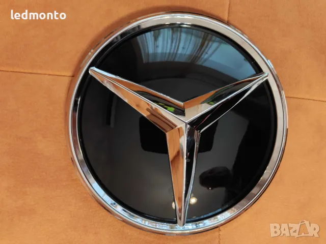 Емблема за предна решетка Mercedes 20,5 см – GLC GLE GLS GLB AMG V-класа VITO . 