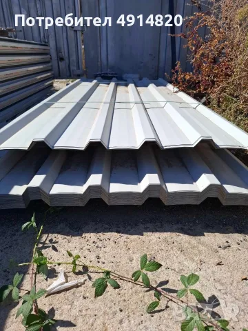 ЛТ ламарина 40 RAL 9002, снимка 2 - Строителни материали - 56470061
