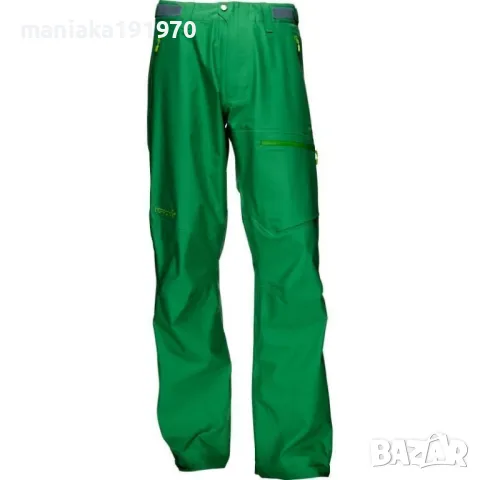 Norrona Falketind Gore-Tex Pants Men Chrome Green (L) мъжки технични панталони
