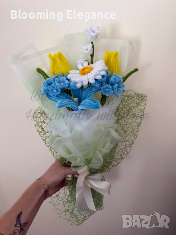 Вечен букет от плюшен тел, снимка 2 - Романтични подаръци - 54174168