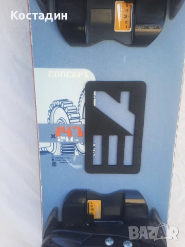 Сноуборд HEAD 147см.   с автомати.   , снимка 6 - Зимни спортове - 52464503