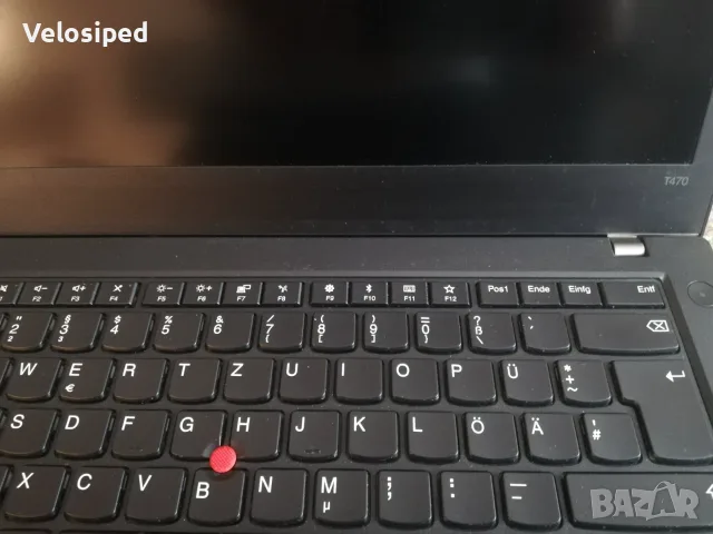 Лаптоп Lenovo ThinkPad T470, 14", RAM 12 GB, SSD-256GB,Intel Core i5, снимка 5 - Лаптопи за работа - 55797419