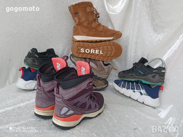 детски водоустойчиви туристически унисекс маратонки GORE-TEX®, original ecco® RECEPTOR, N- 31 - 32, снимка 7 - Детски маратонки - 44572487