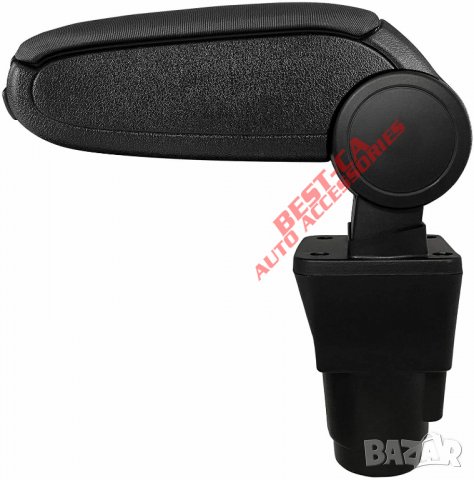 Текстилен черен подлакътник за Дачия Дъстър 2 / Dacia Duster Mk2 2018-, снимка 2 - Аксесоари и консумативи - 36746346