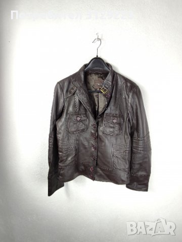 Melvin leather jacket M, снимка 2 - Якета - 38271614