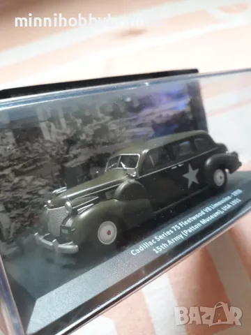 Cadillac Fleetwood v8 limousine 1939 General Patton , снимка 9 - Колекции - 56213909