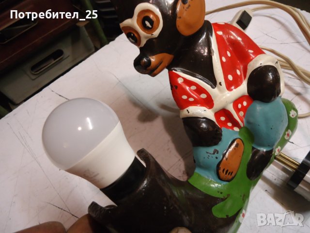 Стенна лампа- ретро, снимка 4 - Антикварни и старинни предмети - 40532736