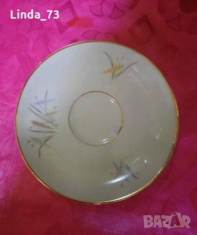 Подложни чинийки с нежни шарки- 4бр.-" Bavaria". Внос от Германия. , снимка 1