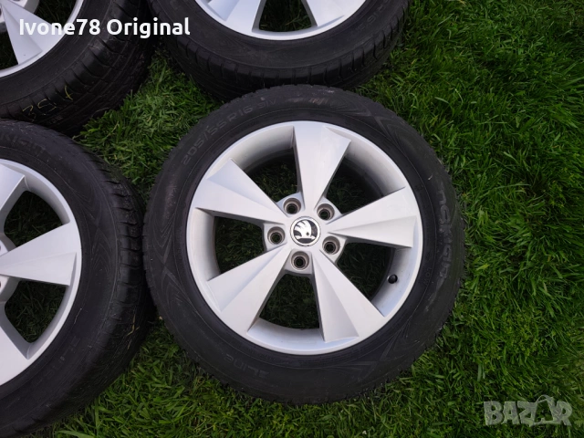 ПРОМО Алуминиеви Джанти за SKODA OCTAVIA 3 5x112 16 цола.Отлично състояние., снимка 2 - Гуми и джанти - 54177019