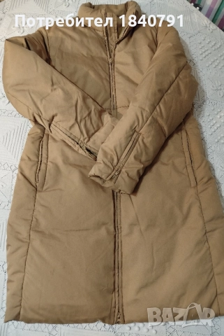 SISLEY дълго яке дамско, L, снимка 4 - Якета - 51888024