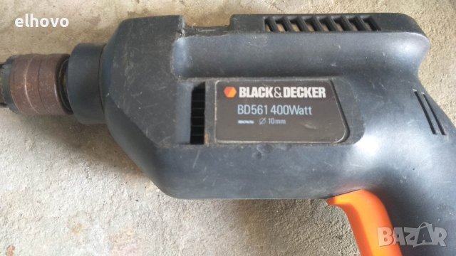 Бормашина Black&Decker BD561, снимка 3 - Бормашини - 39671677