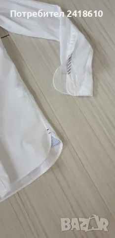 Tommy Hilfiger Stretch Pique Cotton Slim Fit Mens Size S НОВО! ОРИГИНАЛ! Мъжка Риза!, снимка 12 - Ризи - 49336895