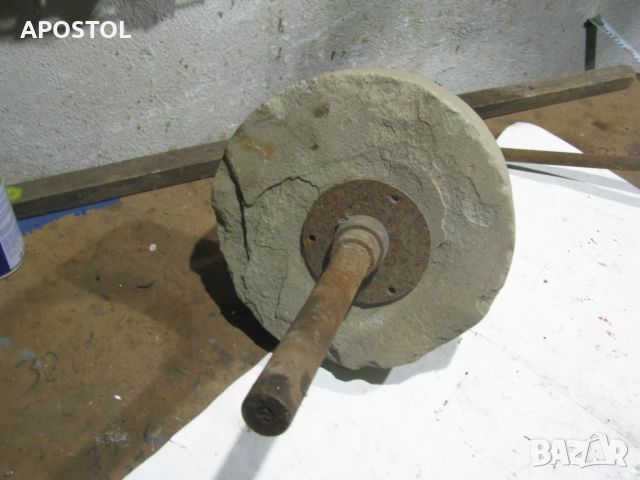 Старинно каменно точило от дялан камък, снимка 5 - Други - 52380822