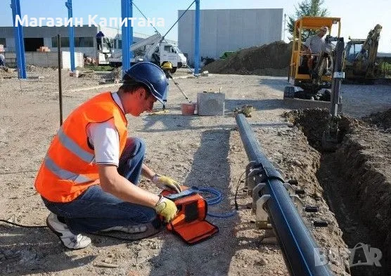 Машина за заваряване на електромуфи до Ф160мм. 1300W 60А, снимка 2 - Други машини и части - 55845898