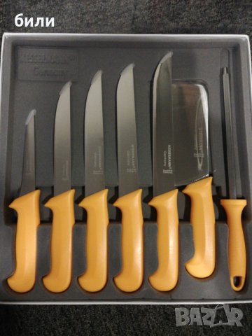 Комплект ножове 5+1+1, снимка 1 - Ножове - 44325855