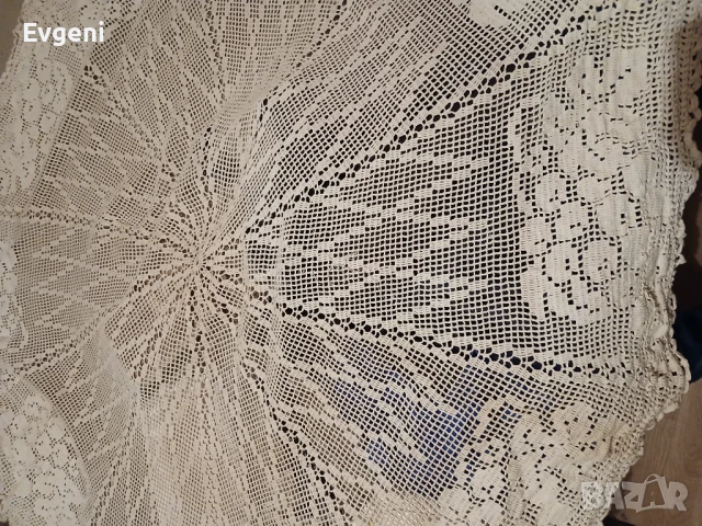 Кръгла покривка  за маса, снимка 2 - Декорация за дома - 50956851