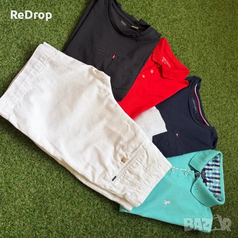 Мъжки тениски Ralph Lauren, Levi’s, Nike, Tommy Hilfiger