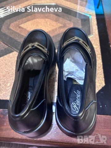 НОВИ-обувки еко кожа, снимка 4 - Дамски ежедневни обувки - 54245613