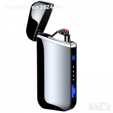 Акумулаторна запалка с волтова дъга ,зареждане с USB - код 0319, снимка 8 - Запалки - 34511008