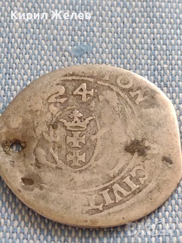 Сребърна монета Орт 1624г. Сигизмунд трети Данциг 13736, снимка 8 - Нумизматика и бонистика - 42929987