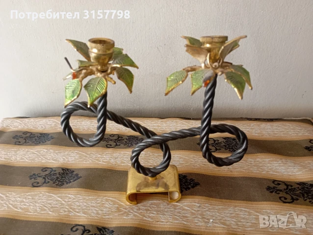 Свещник в стил арт деко