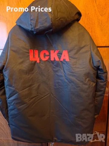 Зимно яке тип шуба ЦСКА CSKA, снимка 3 - Якета - 56149338