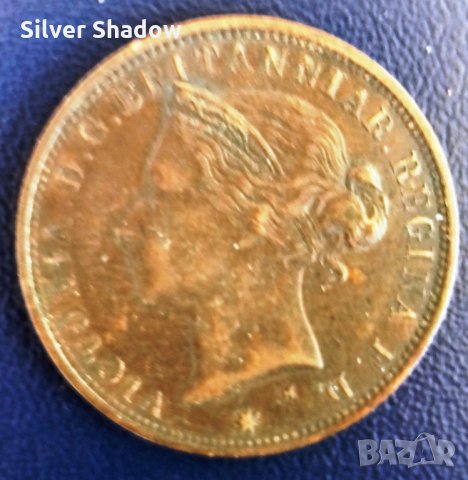Монета Джърси - 1/12 Шилинг 1877 г. Кралица Виктория, снимка 2 - Нумизматика и бонистика - 31741607