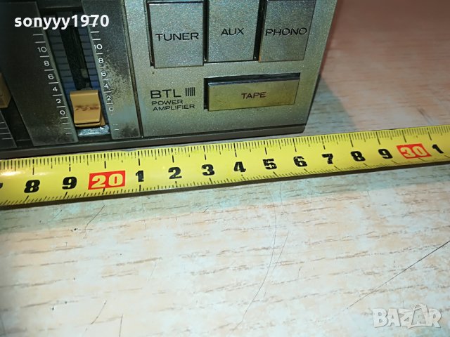 hitachi mini stereo ampli-220v/12v-8ohm, снимка 10 - Ресийвъри, усилватели, смесителни пултове - 29992030