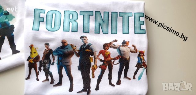 Детски тениски с ЩАМПА Пепа, Пес Патрул,Буба, Пламъчко, Масленка, Хари Потър, Fortnite, снимка 5 - Детски комплекти - 30800578