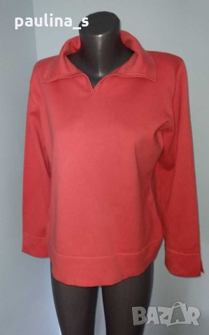 Дизайнерски памучен пуловер "Liz Claiborne"® / голям размер , снимка 1 - Блузи с дълъг ръкав и пуловери - 30462760