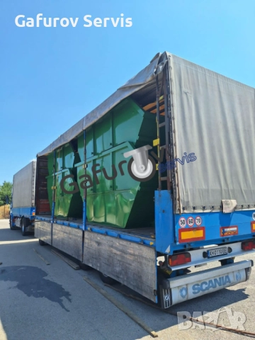 Метален контейнер за строителни отпадъци 7 м³ - усилен, стандарт DIN 30720-1, снимка 5 - Друго - 52274256