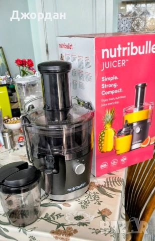 Сокоизтисквачка Nutribulet, снимка 4 - Сокоизстисквачки и цитрус преси - 54314507