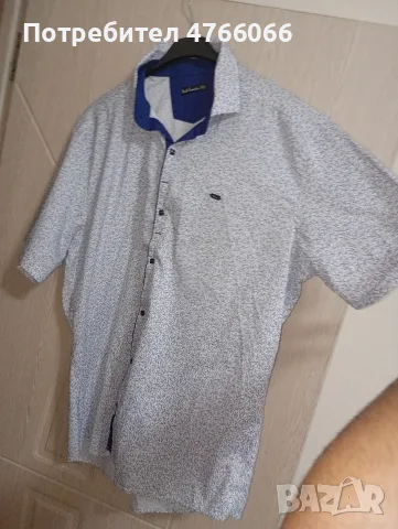 мъжка риза 3xl Официална, снимка 2 - Ризи - 55884265