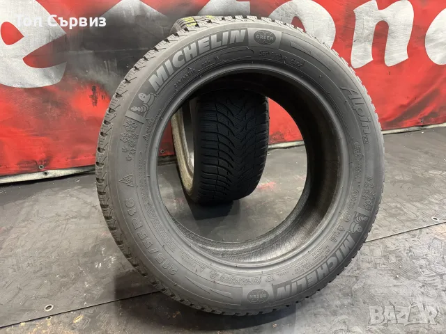 215 55 16, Зимни гуми, Michelin AlpinA4, 2 броя, снимка 5 - Гуми и джанти - 56216308