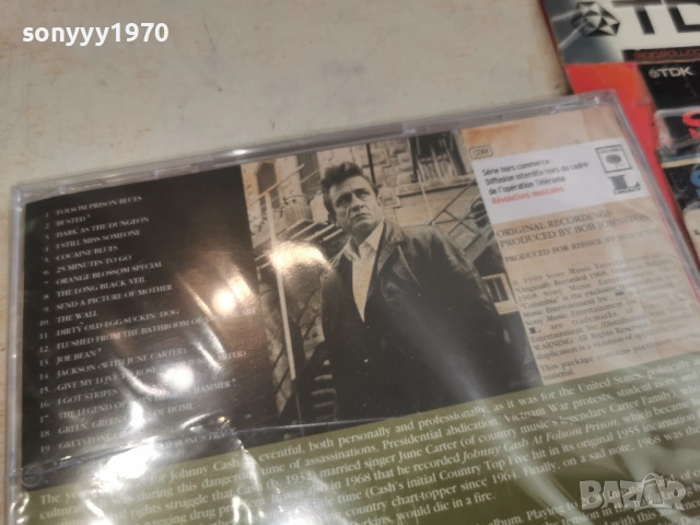JOHNNY CASH CD 0704261745H2E6R, снимка 14 - CD дискове - 54125601