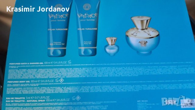 VERSACE DYLAN TURQUOISE , снимка 5 - Дамски парфюми - 36981487