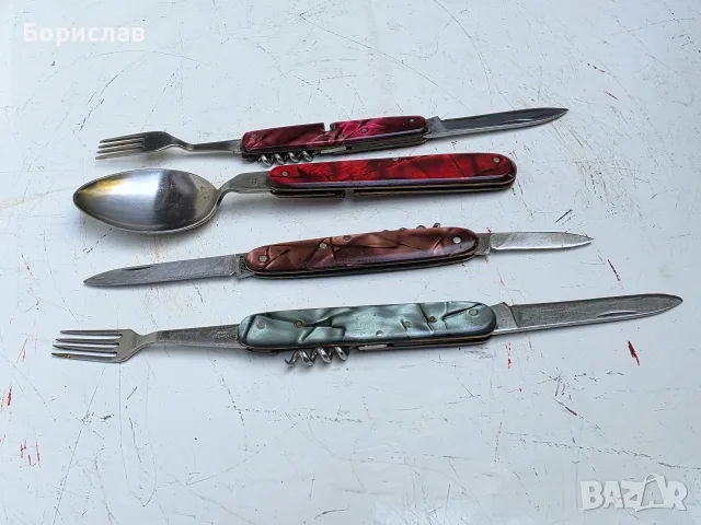 Сгъваеми туристически ножчета - български, снимка 5 - Ножове - 56466457