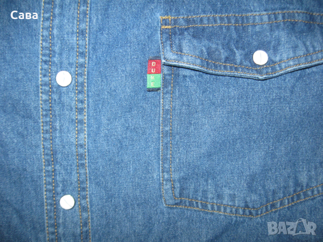 Риза DUKE LONDON  мъжка,3-4ХЛ, снимка 3 - Ризи - 44622801