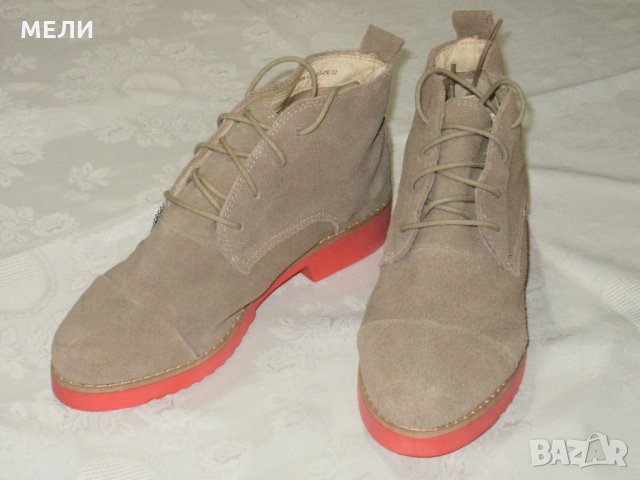 BIANCO нови дамски боти кожа 37, снимка 2 - Дамски боти - 30209801