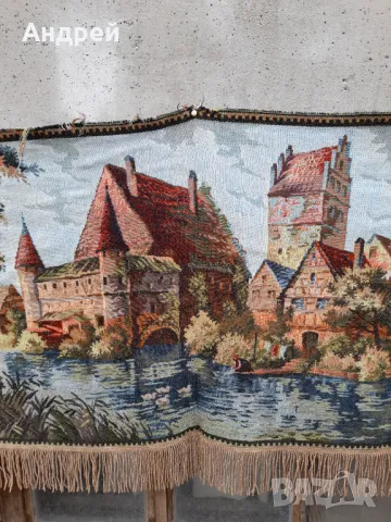 Старинен ковьор,покривка за стена #269, снимка 4 - Антикварни и старинни предмети - 47664017