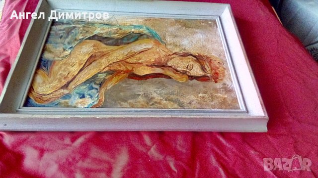Маслена картина платно подписана, снимка 8 - Картини - 36648682
