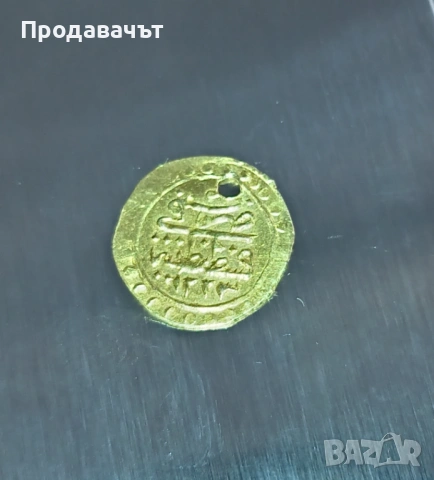 Златен 1/4 зери махбуб, 1808 г. Османска империя, снимка 4 - Нумизматика и бонистика - 54154669