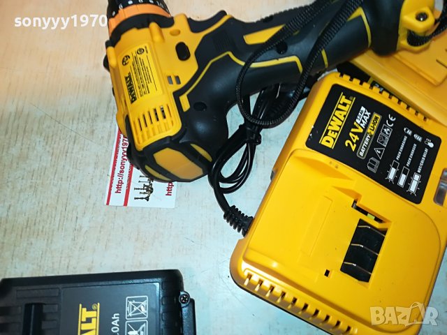 DEWALT LI-ION CHARGER+BATTERY PACK X 2 1907221652, снимка 11 - Винтоверти - 37439020