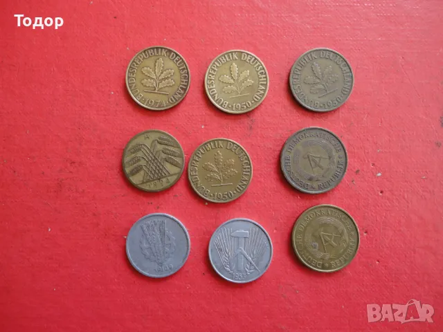 Лот пфенинг пфеннинги немска монета лот монети , снимка 6 - Нумизматика и бонистика - 48422566