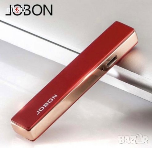 запалка Jobon Slim 500 паления с 1 зареждане луксозна USB без пламьк, снимка 7 - Други - 42102038