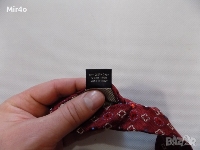 вратовръзка ermenegildo zegna папионка мъжка оригинална копринена, снимка 6 - Други - 44374481