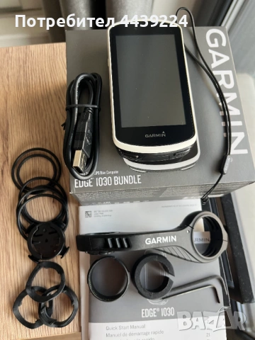 Garmin Edge 1030 отлично състояние | Батерия като нова, снимка 5 - Аксесоари за велосипеди - 54222532